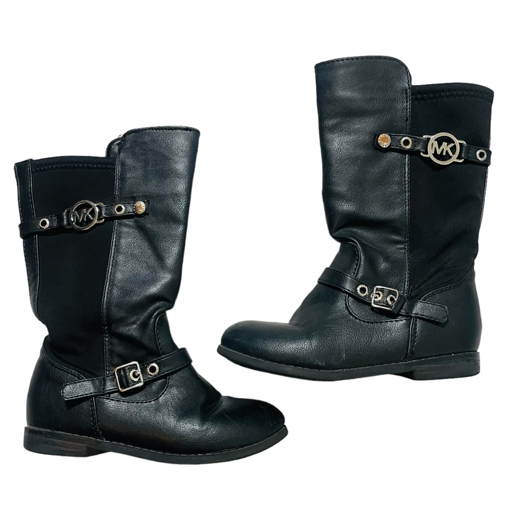 Michael Kors Kids Black Boots